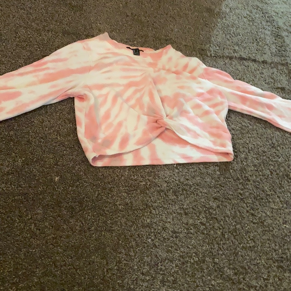 tie dye crop to